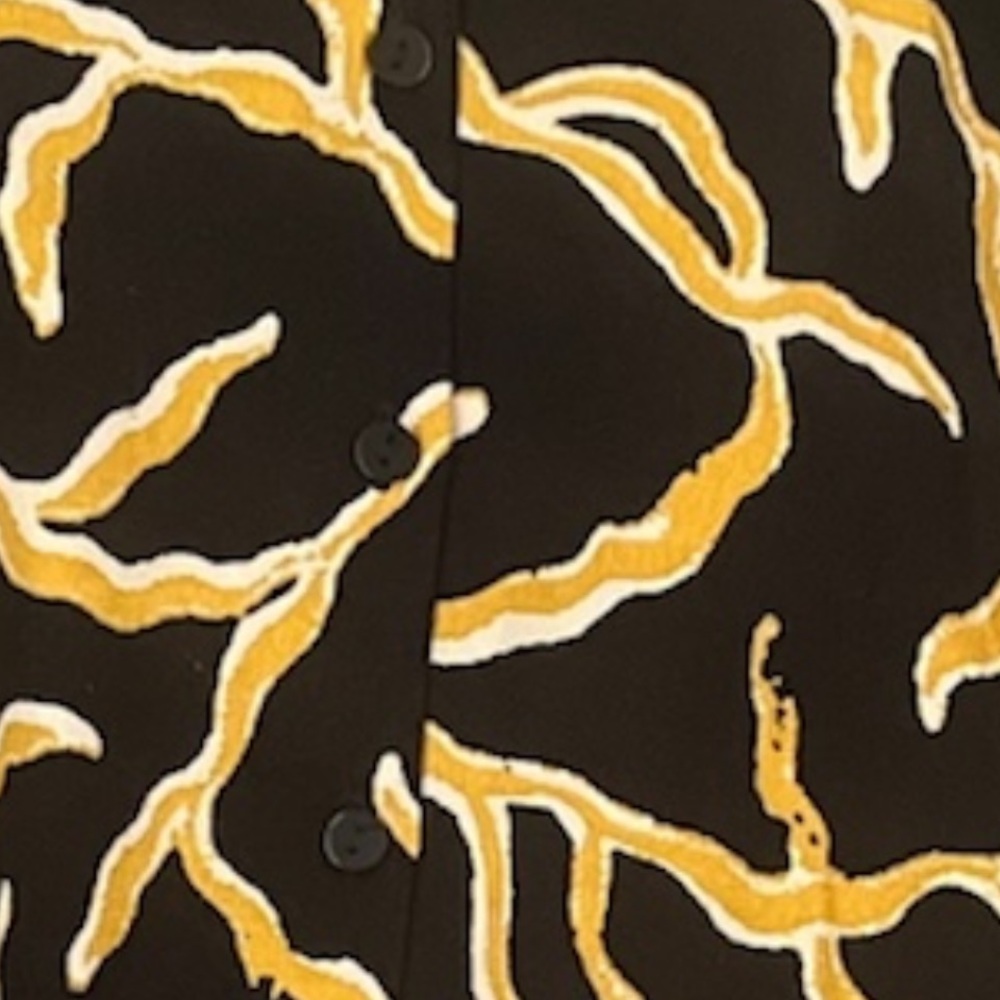 Ba+Sh Clea Printed Button Front Blouse - image 8